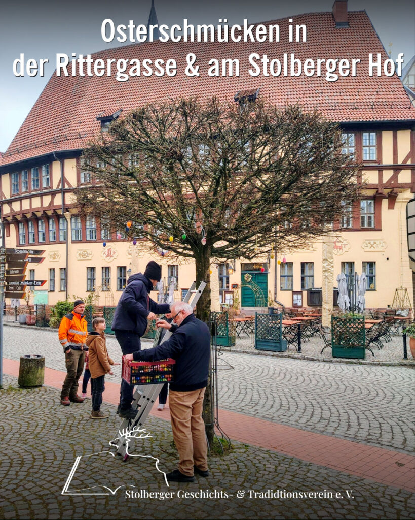 Osterschmücken in Stolberg (Harz)